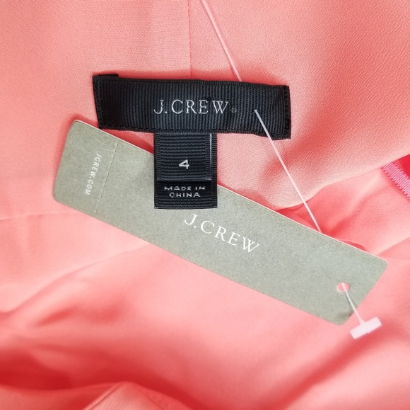NWT J. Crew Peplum dress - Picture 3 of 5